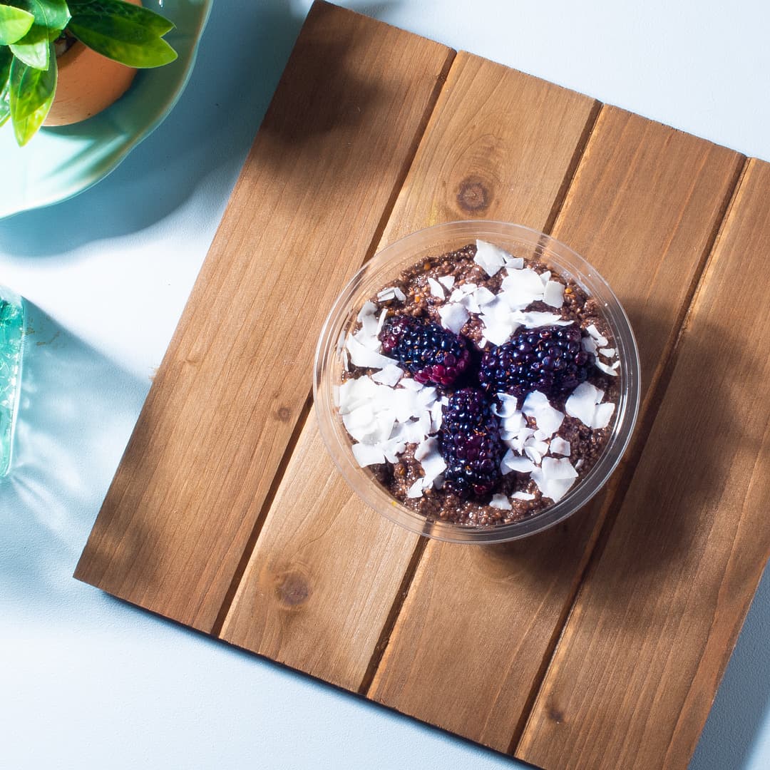 Blackberry Chia Pudding