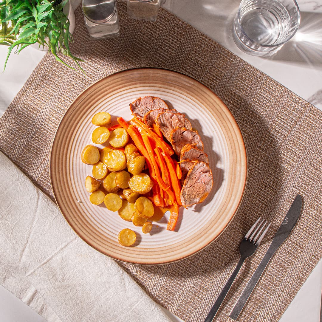 Garlic Dijon Pork Tenderloin